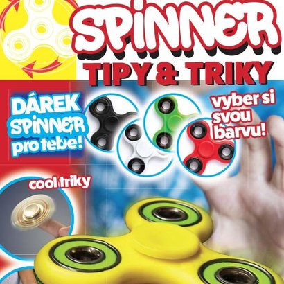 Právě vychází unikátní Spinner magazín, k němu získáte spinner jako dárek!