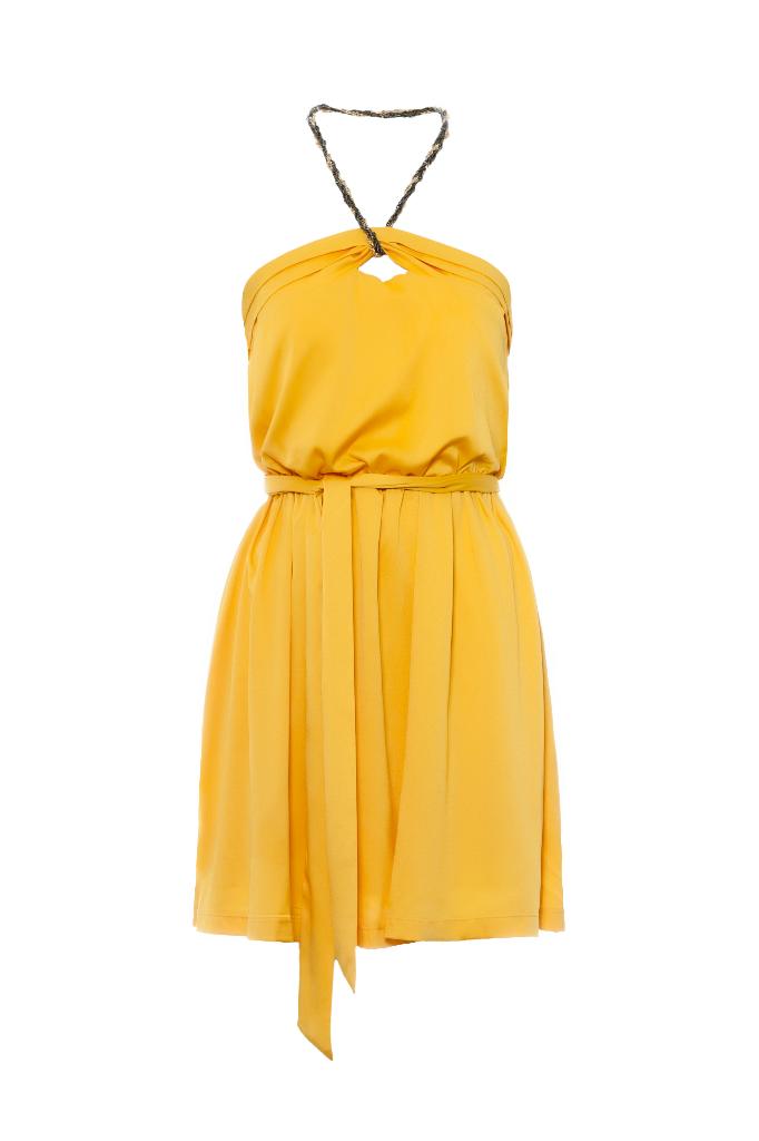 žluté šaty