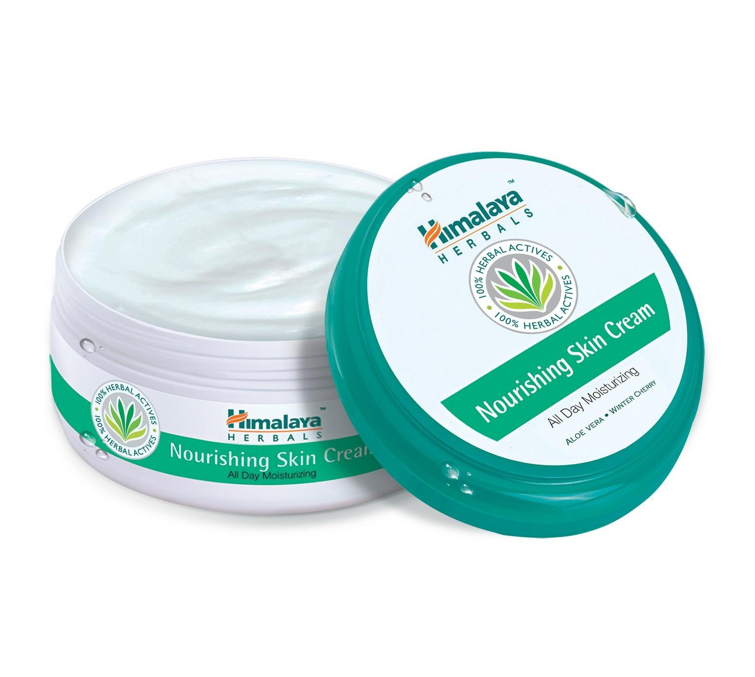 Гималаи для лица. Nourishing Skin Cream Himalaya. Крем для лица Хималая 50 мл. Nourishing Skin Cream Himalaya 50 ml.